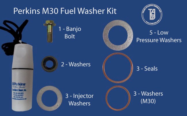 Perkins M30 Fuel Washer Kit