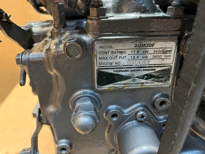 Yanmar 2GM20F Marine Diesel Engine