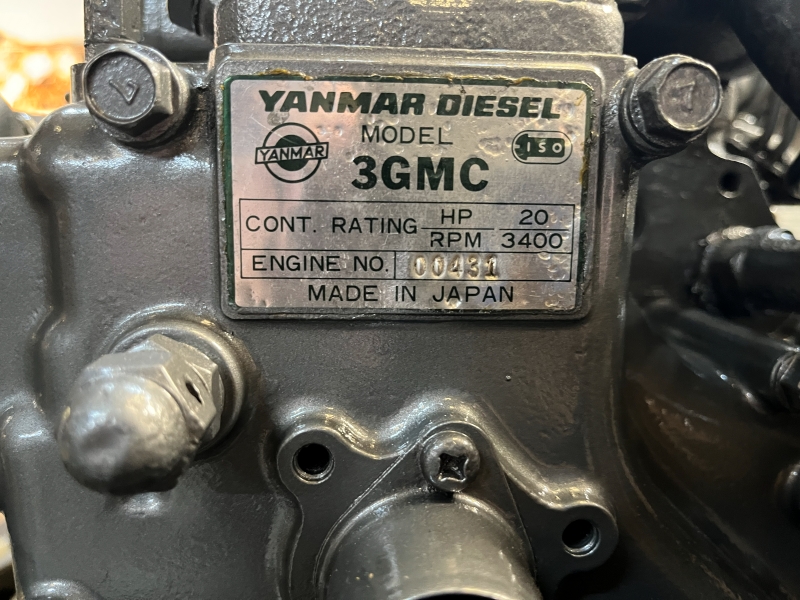 Yanmar 3GMC Marine Diesel Engine