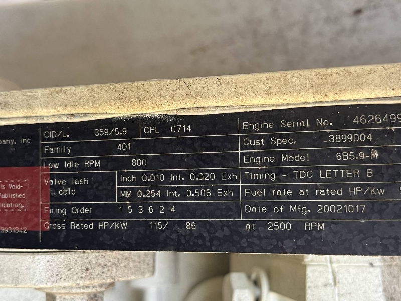 Cummins 6B 5.9M Marine Diesel Engine