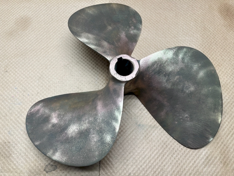 Used 3 Blade Boat Propeller