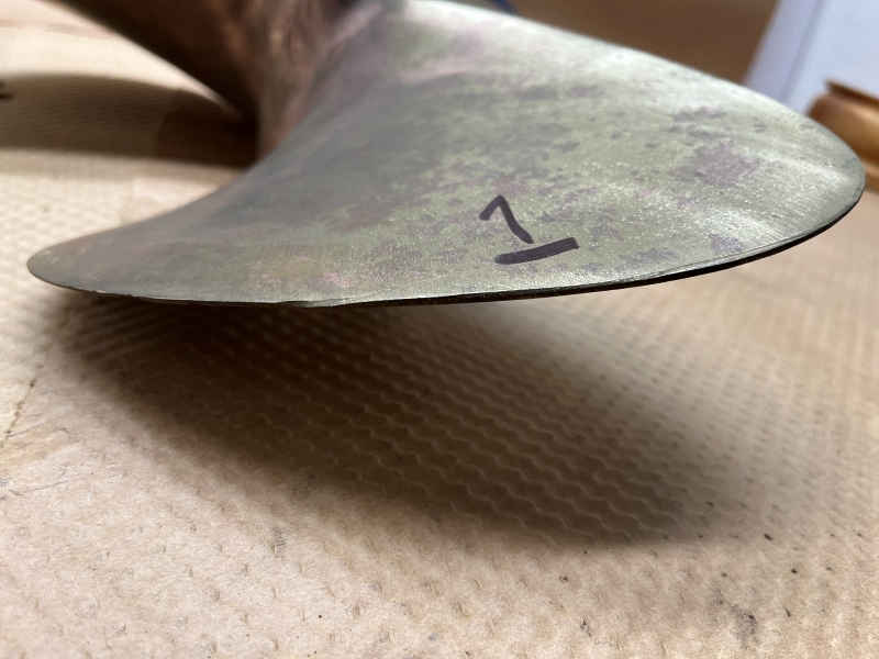 Used 3 Blade Boat Propeller