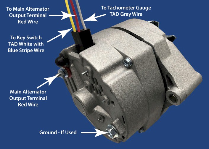 delco alternator wiring