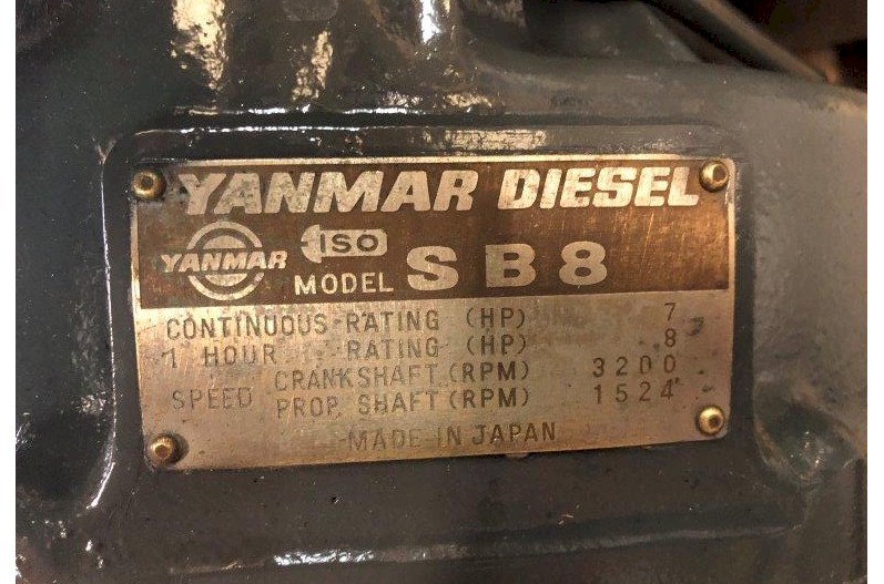 Yanmar SB8 Marine Diesel Engine