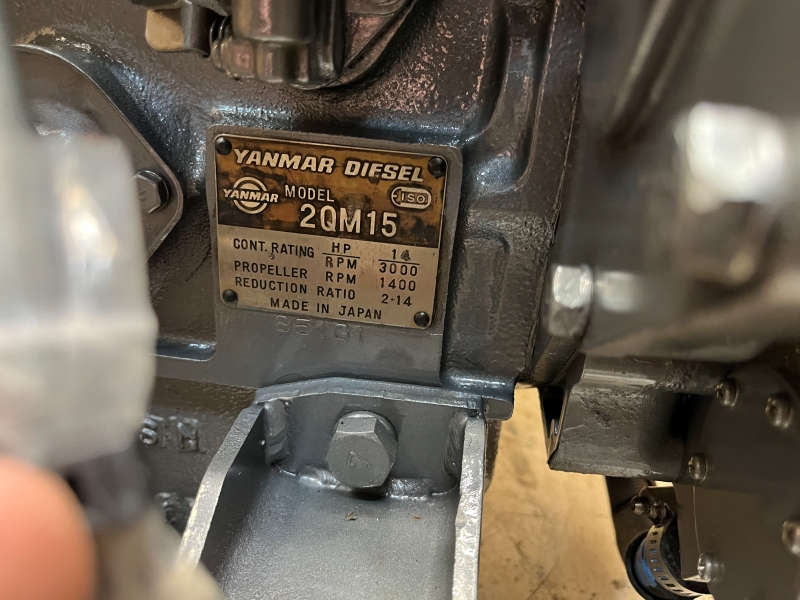 Yanmar 2QM15 Marine Diesel Engine