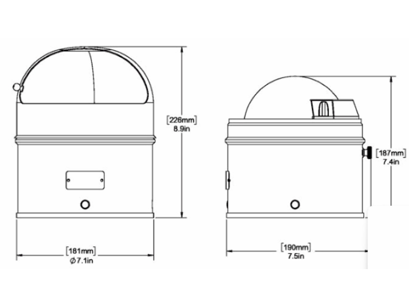 Ritchie D515E Binnacle Mount Compass